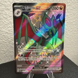 Pokemon TCG - Noivern ex - Paldean Fates 220/091 Ultra Rare Shiny Full Art Holo - Image 1