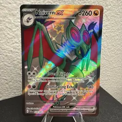 Pokemon TCG - Noivern ex - Paldean Fates 220/091 Ultra Rare Shiny Full Art Holo - Image 5