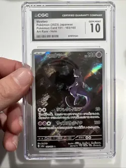 Pokemon Slabs Lot of 2 CGC 10’s Gem Mint Japanese 151 SV2A Art Rare Holos - Image 2