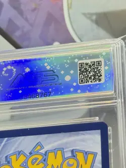 Zacian V SWSH292 Black Star Promo Pokemon SWSH AGS 10 GEM-MT - Image 3