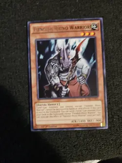 Fiendish Rhino Warrior - BOSH-EN091 - Rare - 1st Edition x1 - Image 1
