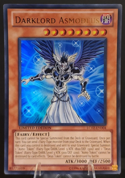 Darklord Asmodeus LC02-EN004 Ultra Rare (Limited Ed) - YuGiOh (NM) - Image 1