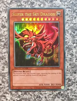 Yugioh LC01-EN002 Slifer the Sky Dragon Ultra Rare Limited Edition MINT - Image 1