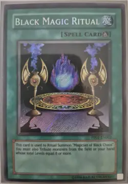 YuGiOh Black Magic Ritual Secret Rare PP01-EN002 - Image 1