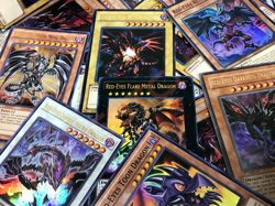 YUGIOH! PREMIUM RED-EYES BLACK DRAGONS COLLECTION LOT! ALL HOLOGRA + Bonus Gift - Image 1