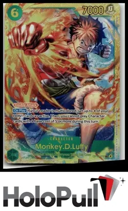 Carrying On His Will Monkey.D.Luffy (118) #OP13-118 Secret Rare - Image 1