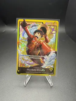 Monkey D Luffy Foil Leader Egghead ST29-001 One Piece Tcg Near Mint Single! - Image 1