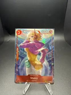 One Piece TCG Stussy ST21-006 Alt Art FOIL - Image 1