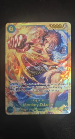 Monkey D Luffy SEC OP13-118 Carrying on His Will One Piece ENGLISH - Image 1