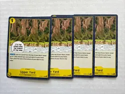 X4 Upper Yard OP05-117 One Piece TCG Awakenings Of The New Era Playset English - Image 1
