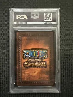 2005 One Piece CCG - The Wounded Swordsman Gold Rare - PSA 10 / #CH002 - Image 2