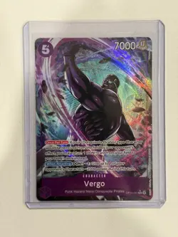 2026 One Piece OP14 The Azure Sea's Seven VERGO OP14-061 ALTERNATE ART NM B - Image 1