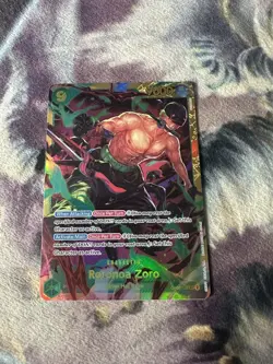 One Piece TCG RORONOA ZORO OP06-118 SEC English NM - Image 1