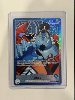 Jinbe (Alternate Art) Leader The Azure Sea's Seven OP14-040 NM One Piece - Image 1