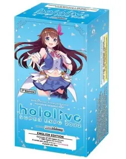 ENGLISH Weiss Schwarz Hololive Super Expo 2022 Booster Box FACTORY SEALED!^ - Image 1