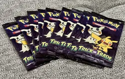 Pokemon 2023 Trick Or Trade 3-Card Booster Packs 10 PACKS (30 Total) Sealed NIP - Image 1