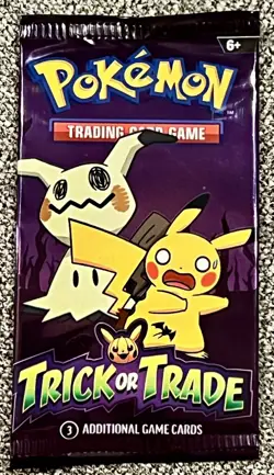 Pokemon 2023 Trick Or Trade 3-Card Booster Packs 10 PACKS (30 Total) Sealed NIP - Image 5