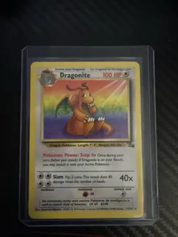 Pokemon TCG Dragonite First Additional Card Non Holo Good Condition NM Vintage - Image 1