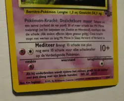 Pokemon TCG Jungle Mr. Mime Dutch Holo Card 6/64 Rare 2000 Played Vintage - Image 5