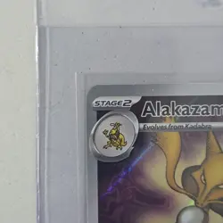 Pokemon Alakazam TCG Black Star Promo Card 009 Mega Evolution - Image 4