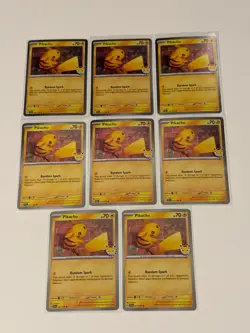 Pikachu Pokemon Day 2026 051/162 Miscellaneous Cards & Products Holo 9 Card Lot - Image 1