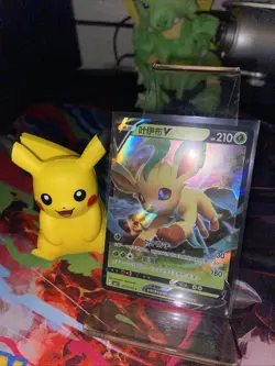 Pokemon CBB2C Gem Pack Vol.2 S. Chinese Card - Leafeon V 07 13/15 0713/15 - Image 1