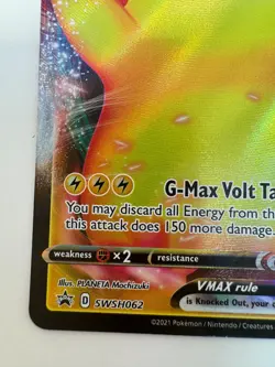 Pikachu VMAX SWSH062 SWSH: Sword & Shield Promo Cards Holo NM Near Mint - Image 4