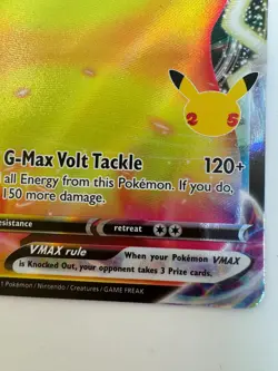 Pikachu VMAX SWSH062 SWSH: Sword & Shield Promo Cards Holo NM Near Mint - Image 5