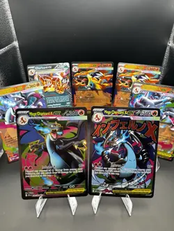 7 CARD Pokemon Charizard LOT -Phantasmal Flames & Promos -Mega Charizard 109/094 - Image 1