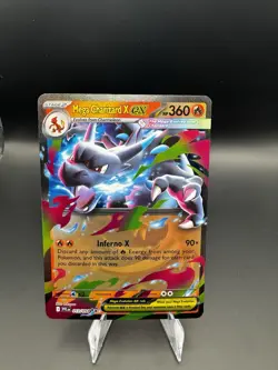 7 CARD Pokemon Charizard LOT -Phantasmal Flames & Promos -Mega Charizard 109/094 - Image 5