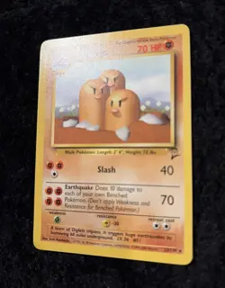 Dugtrio - 23/130 - Base 2 Set - Common - Pokemon TCG Card Unlimited Edition - NM - Image 4