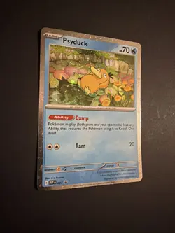 Psyduck Mega Evolution Promos 007 Cosmos Holo Pokemon TCG Card NM/M - Image 2