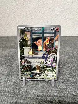 Pokemon TCG Charmander Obsidian Flames #044 SVP Black Star Promo Card - Image 1