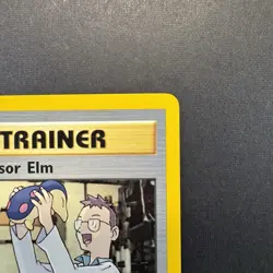 Professor Elm #96 Pokemon Trainer - Neo Genesis Set - Vintage Near Mint Card TCG - Image 2