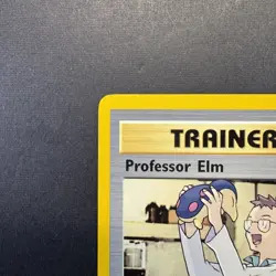 Professor Elm #96 Pokemon Trainer - Neo Genesis Set - Vintage Near Mint Card TCG - Image 3