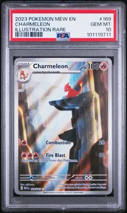 Charmeleon Card 169/165 SV Scarlet & Violet 151 PSA 10 Gem Mint! - Image 1