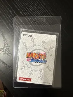 Naruto Uzumaki PSA Magazine Promo Card SEALED - Image 2