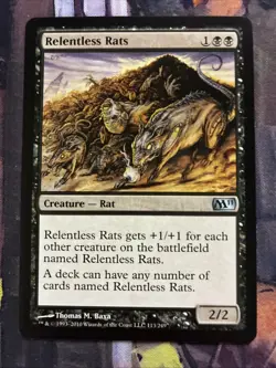 Relentless Rats Core Set 2011 (M11) Regular - Image 1