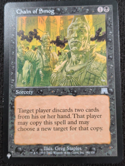 MTG Chain of Smog (ONS) Onslaught Regular Uncommon 132/350 The List - Image 1