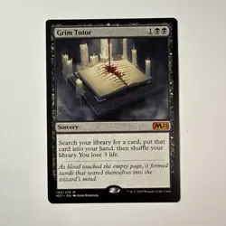 1x Magic MTG: Grim Tutor - Core Set 2021 (M21) Mythic Rare NM x1 - Image 1