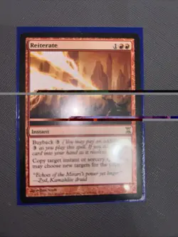 Reiterate M/NM Magic: The Gathering MTG Time Spiral Remastered - Image 2