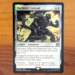 Machinist's Arsenal - Prerelease Foil Promo - Final Fantasy XIV MTG FF14 - Image 1