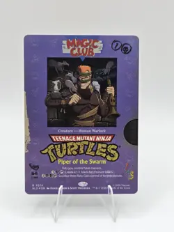 Piper of the Swarm FOIL MTG TMNT Secret Lair Near Mint - Image 1