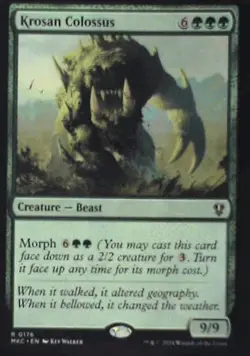 Krosan Colossus - Commander: Murders at Karlov Manor: #176, MTG Lp C288 - Image 1