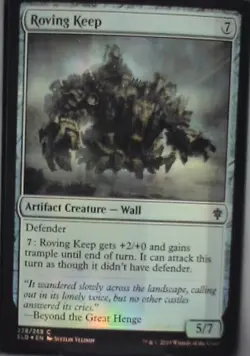 Roving Keep - Throne of Eldraine: #228, Magic: The Gathering - Foil Nm C254 - Image 1
