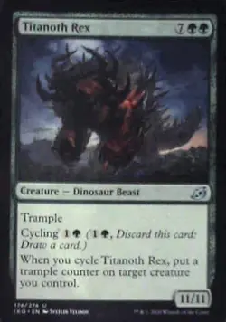 Titanoth Rex - Ikoria: Lair of Behemoths: #174, Magic: The Gathering Nm C262 - Image 1