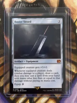 Buster Sword #0255 MTG Final Fantasy Regular Mythic - NM/M 🗡 - Image 3