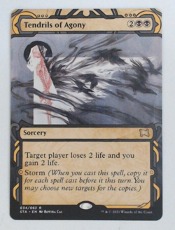MTG Bling - Showcase - Tendrils of Agony - Strixhaven Mystical Archives -E83 - Image 1