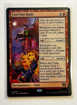 MTG - TMNT - Cool but Rude - Rare 0089 - Image 1