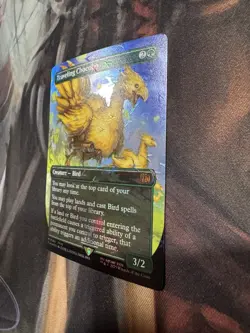 Traveling Chocobo (Borderless) (Chocobo Track Foil) Final Fantasy Foil - Image 2
